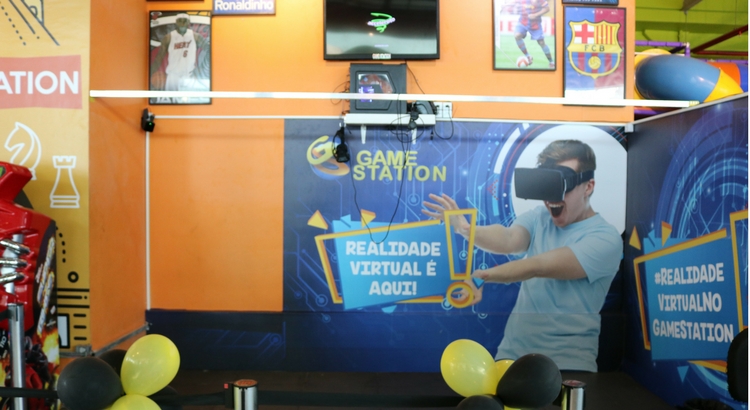 Jogo de realidade virtual testa adrenalina dos gamers