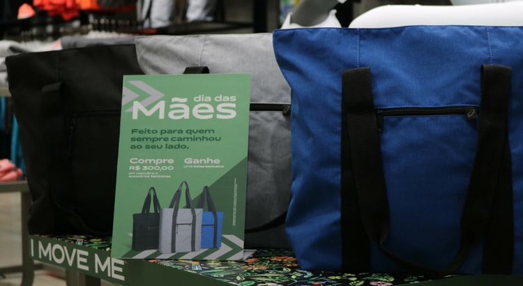 Promoção da Asics dispõe de bolsas exclusivas para o Dia das Mães
