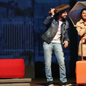 Juliana Knust e Cássio Reis apresentam “Em casa a gente conversa” no Teatro RioMar