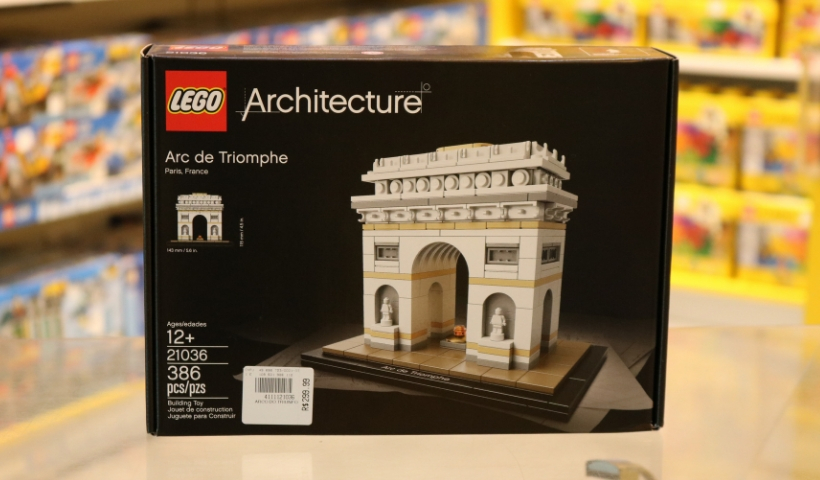 Linha Architecture, da Lego, traz história à brincadeira