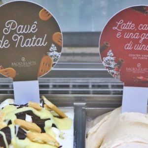 Sabores exclusivos de Natal na sorveteria Bacio Di Latte