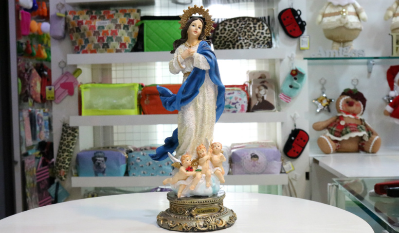 Obras retratam Nossa Senhora da Conceição no RioMar
