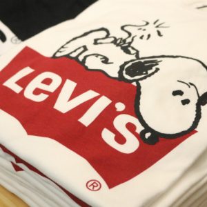 Snoopy e a turma do Peanuts na nova coleção da Levi’s