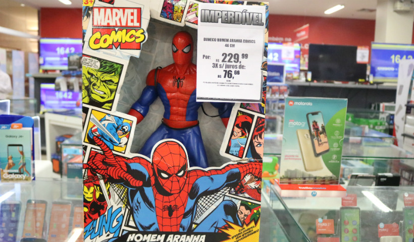 Action Figure Homem Aranha - Spider Man - Marvel Vingadores em Promoção na  Americanas