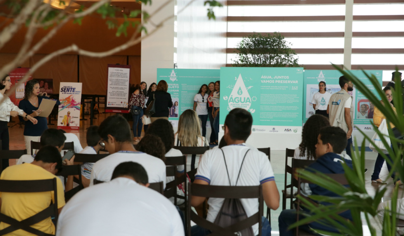 RioMar Recife recebe concurso “Água, Juntos Vamos Preservar”