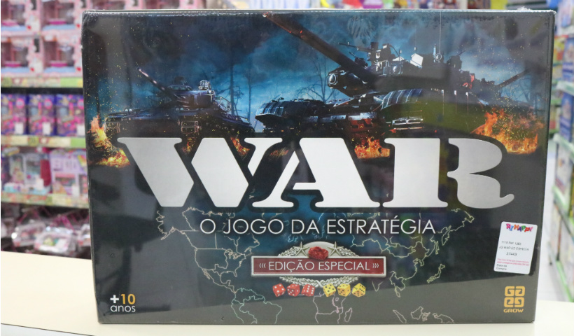 Jogo War – Edição Especial – Grow - RioMar Recife Online