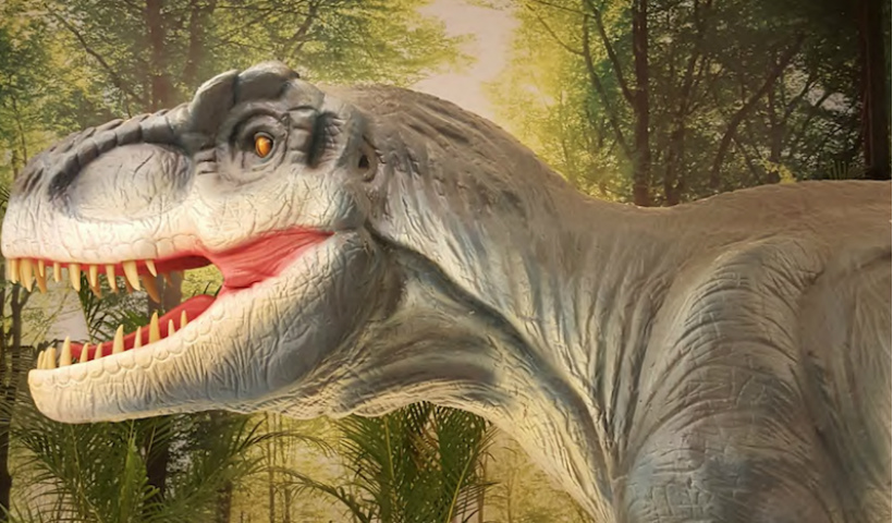 Dinossauros dominam o RioMar com a Exposição Mundo Jurássico