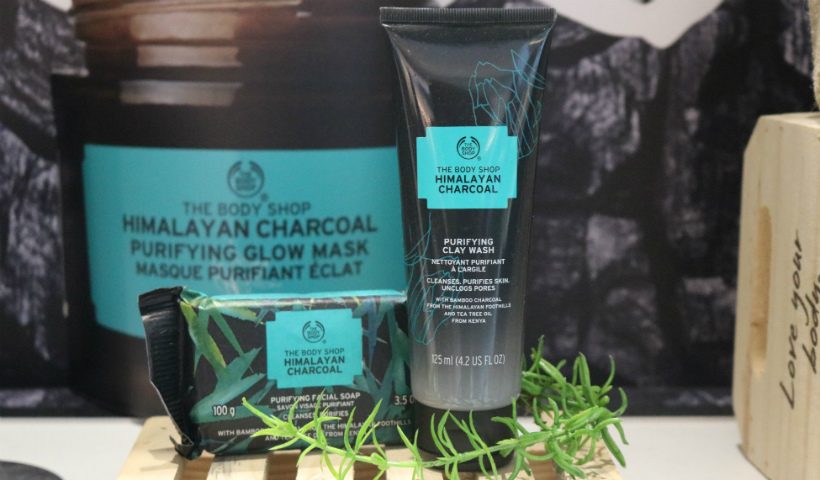 The Body Shop lança novos produtos à base de carvão do himalaia