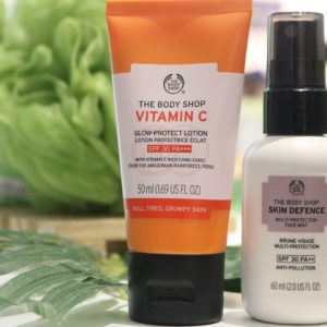 Protetor Solar com Vitamina C da The Body Shop
