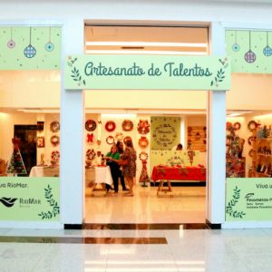 Artesanato de Talentos no RioMar: itens natalinos feitos com amor