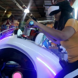 Game Station apresenta moto com realidade virtual