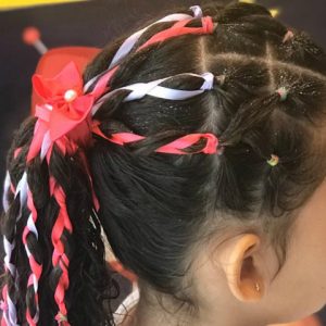 No Zion Kids, penteados carnavalescos para os pequenos foliões