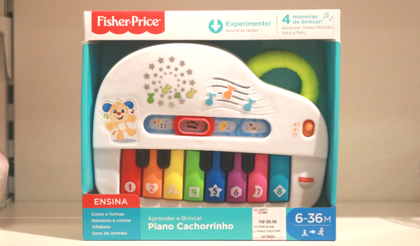 Comprar Fisher Price Ri e Aprende piano musical de Fisher Price