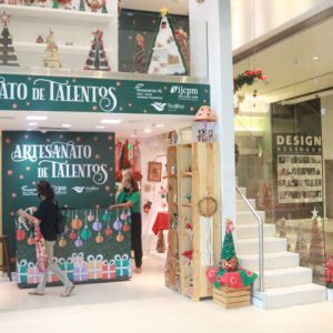 Loja natalina Artesanato de Talentos inaugura no RioMar