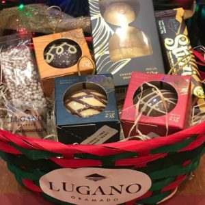 Lugano: cestas e kits de Natal disponíveis no RioMar Online