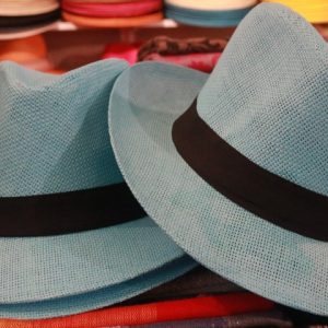 Chapéus Panamá de todas as cores