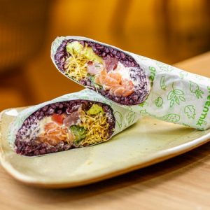 Burrito e rolls especiais entre as novidades do Greenmix