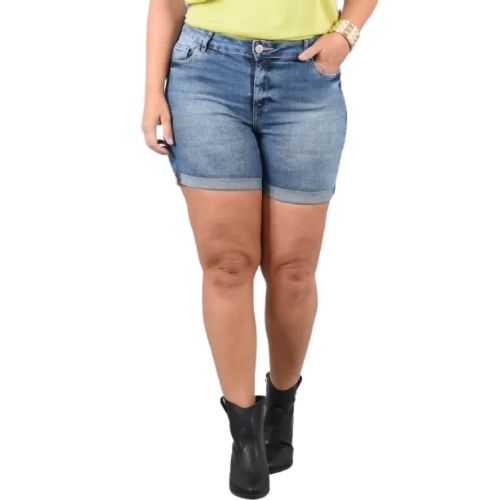 Shorts Plus Size Madalena - Program Moda