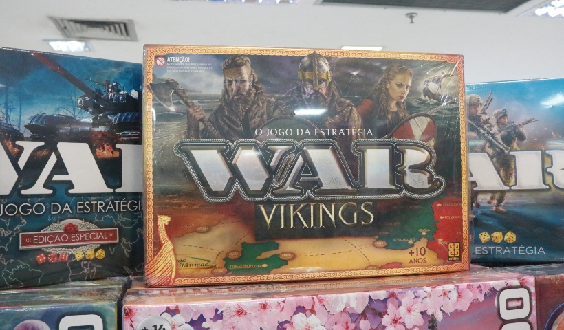Jogo De Estratégia Tabuleiro War Vikings Grow