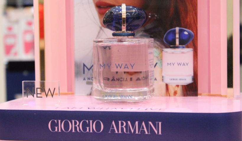 Giorgio Armani apresenta sua nova fragrância My Way