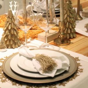 Natal na Tok Stok: mesas decoradas inspiram na hora da ceia