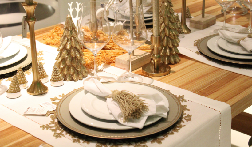 Natal na Tok Stok: mesas decoradas inspiram na hora da ceia