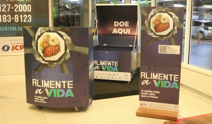 RioMar recebe campanha para doação de alimentos
