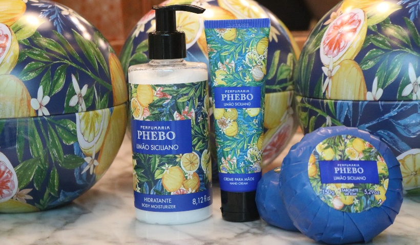 Phebo destaca kits de beleza em novas fragrâncias