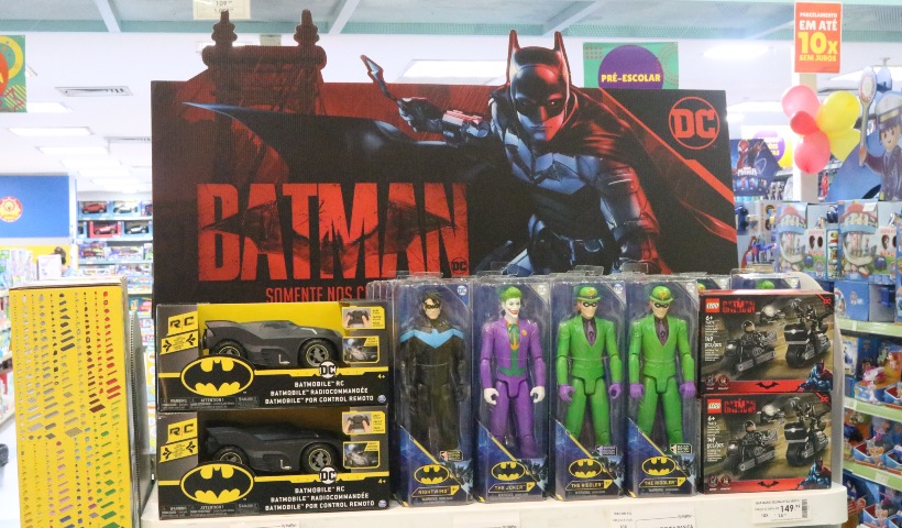 Ri Happy destaca estande do Batman para os pequenos