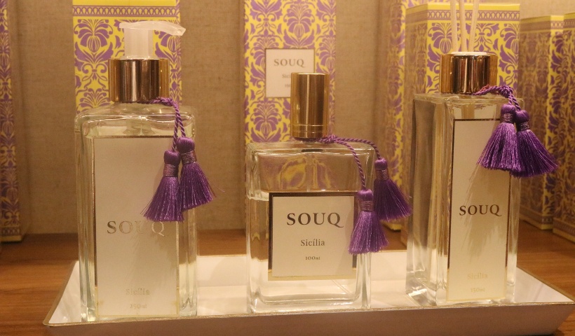 Souq perfuma seus dias com a linha de aromas Sicília