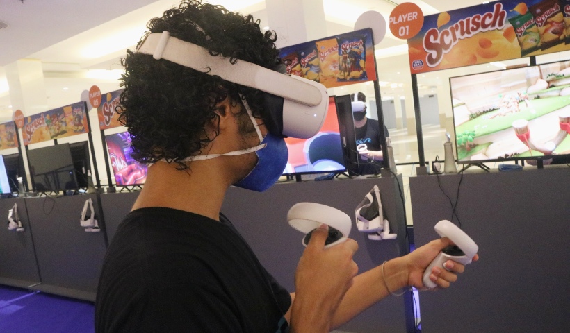 Space VR traz alta tecnologia em games de realidade virtual