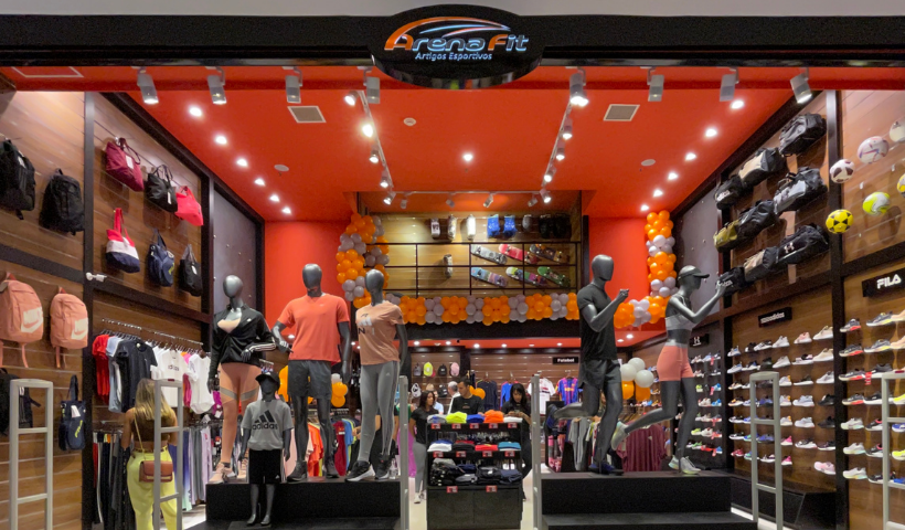 Arena Fit é inaugurada no RioMar com variedade de produtos