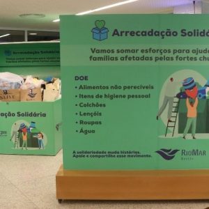Chuvas: RioMar Recife com ponto de arrecadação de doações