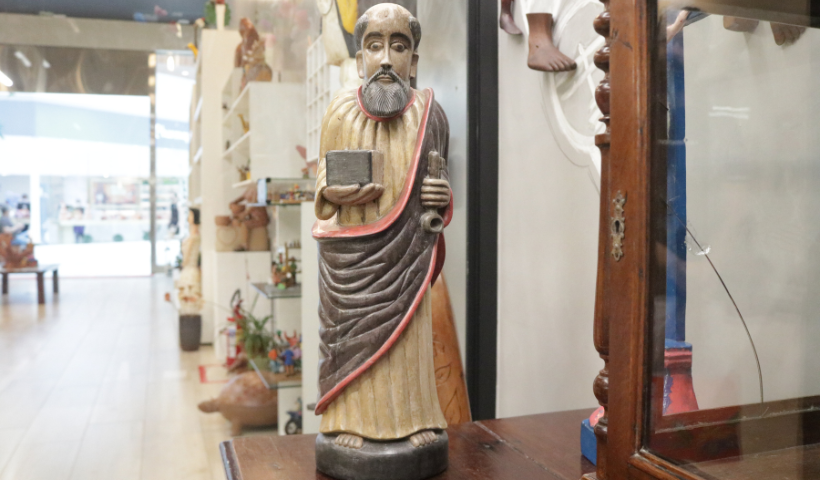 Dia de São Pedro: encontre a escultura do santo na Sobrado 7