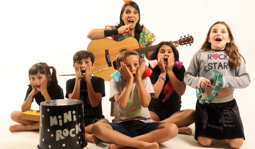 É hoje! Banda Mini Rock vai agitar a criançada no RioMar