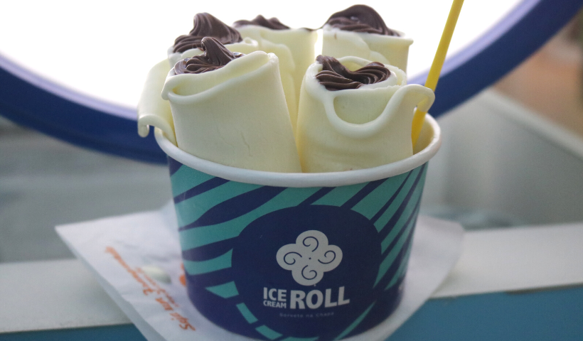 Ice Cream Roll - Sorvete na Chapa