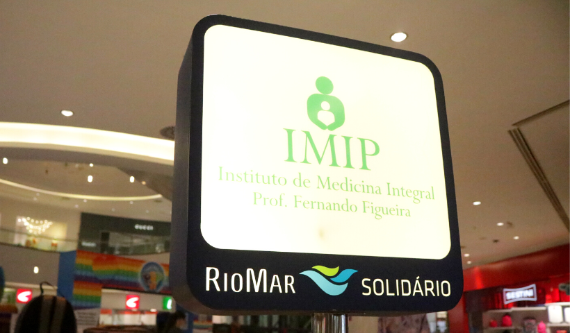 IMIP retorna ao Quiosque Solidário RioMar
