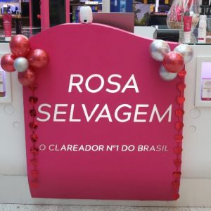 Quiosque Rosa Selvagem chega ao RioMar com produtos clareadores