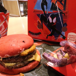 Combo Aranhaverso: Burger King lança lanche do Homem-Aranha