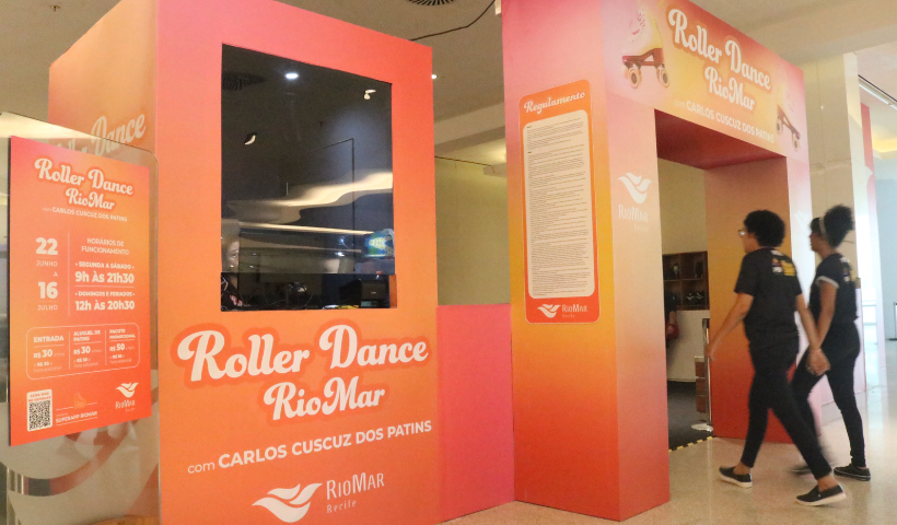Roller Dance diverte a criançada na sua última semana no RioMar