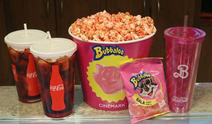 Combo Barbie: Cinemark lança copo exclusivo e pipoca rosa