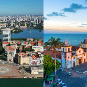 Cidades irmãs: Recife e Olinda fazem aniversário nesta terça