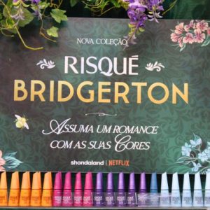 Bridgerton lança coleção de esmaltes em parceria com Risqué