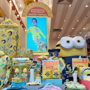 Minions fazem sucesso na nova coleção da Puket