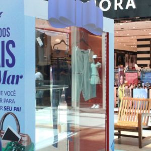 Dia dos Pais: vitrines com dicas de presentes pelo mall