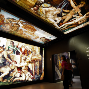 Exposição sobre Michelangelo: uma experiência da Europa no Recife