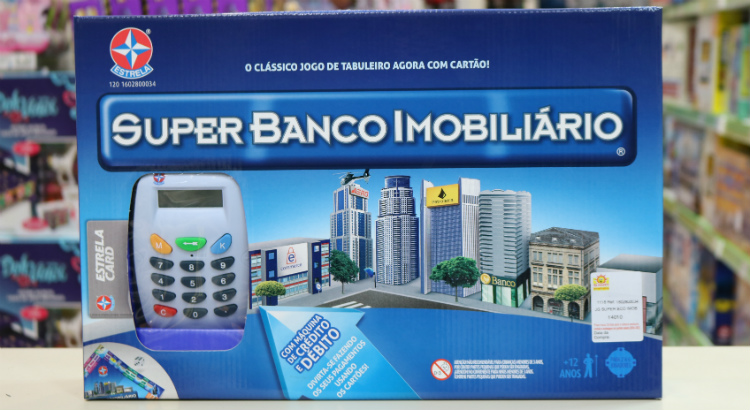 Super Banco Imobiliário Jogos de Tabuleiro